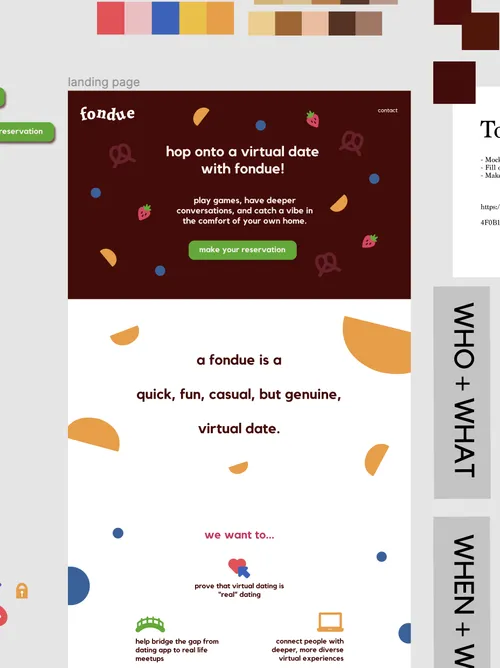 Fondue figma markups.